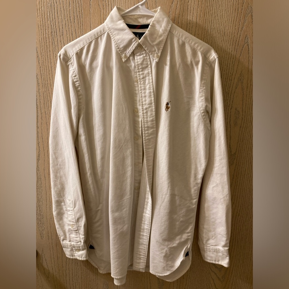 White Ralph Lauren size S LS button down